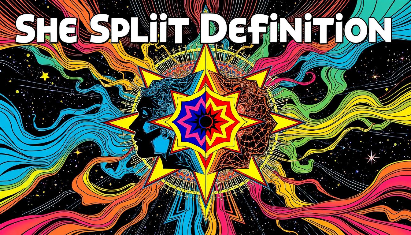 Split Definition Human Design: Was es über dich aussagt – KI-generierte Illustration