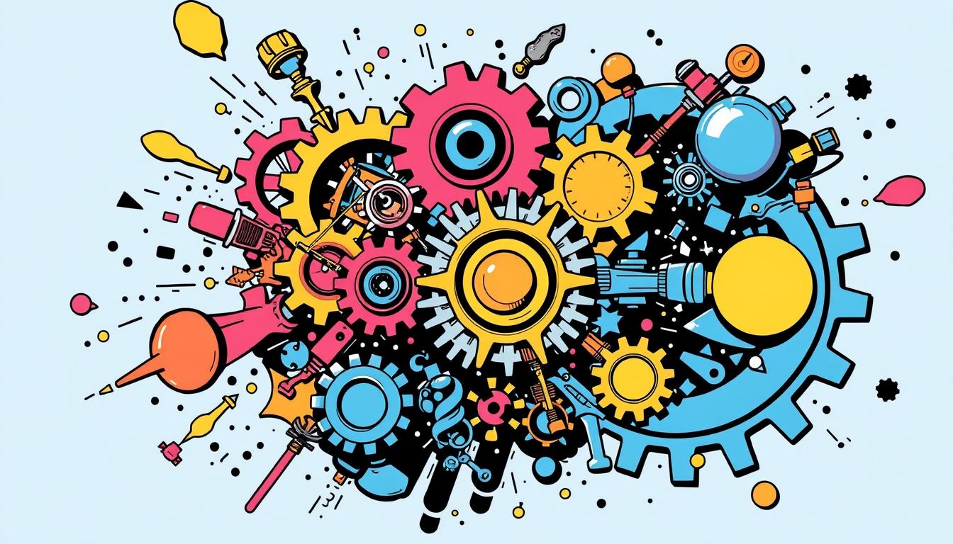 Human Design 3/5 Profil: Der Experimentator und praktische Problemlöser – KI-generierte Illustration