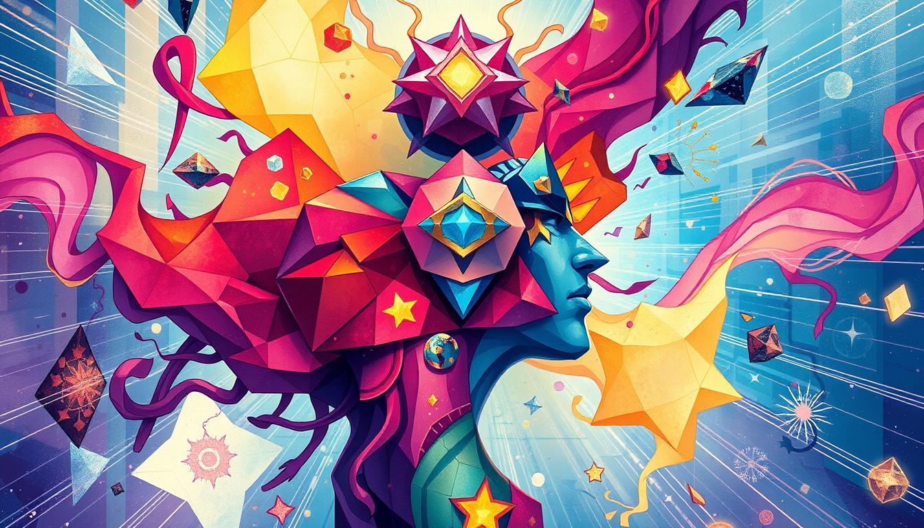 Human Design Tor 1: Kreativität und der Ausdruck des Selbst – KI-generierte Illustration