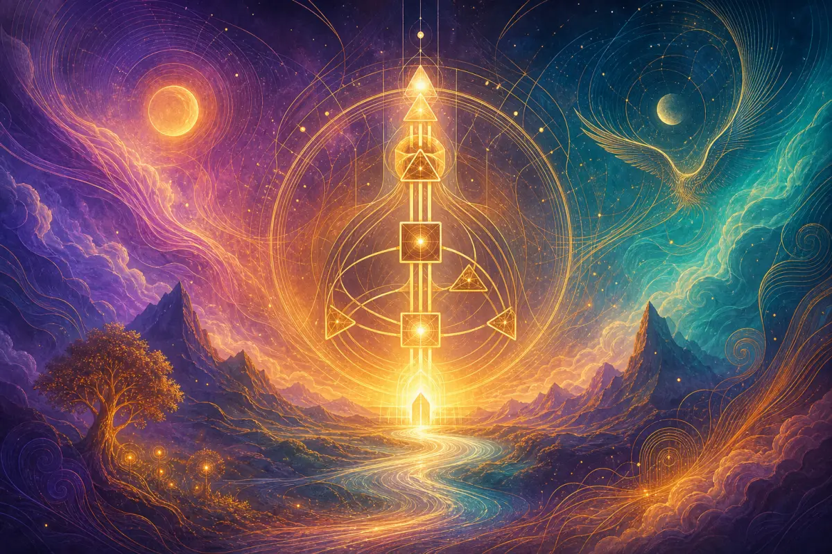 Tor 40 Human Design: Tor der Alleinheit – Kraft für die Gemeinschaft – KI-generierte Illustration